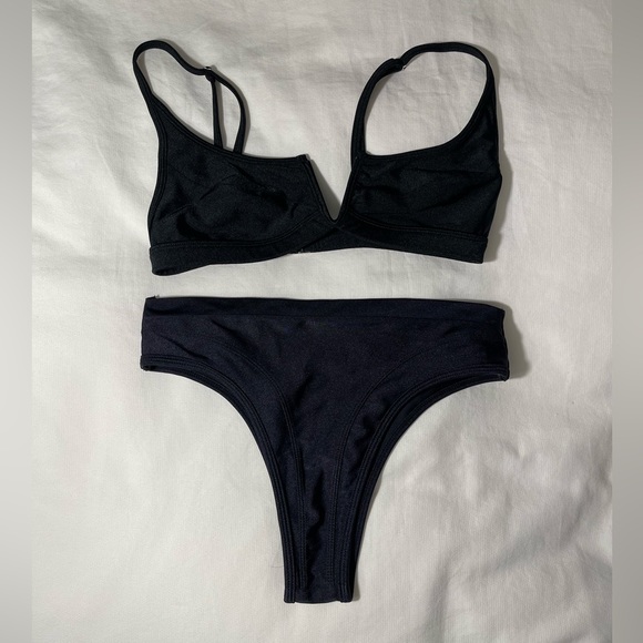 Black FAE Gypsy Swim Bikini - top & bottom *black* - Picture 2 of 12